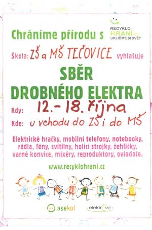 Sběr drobného elektra 1